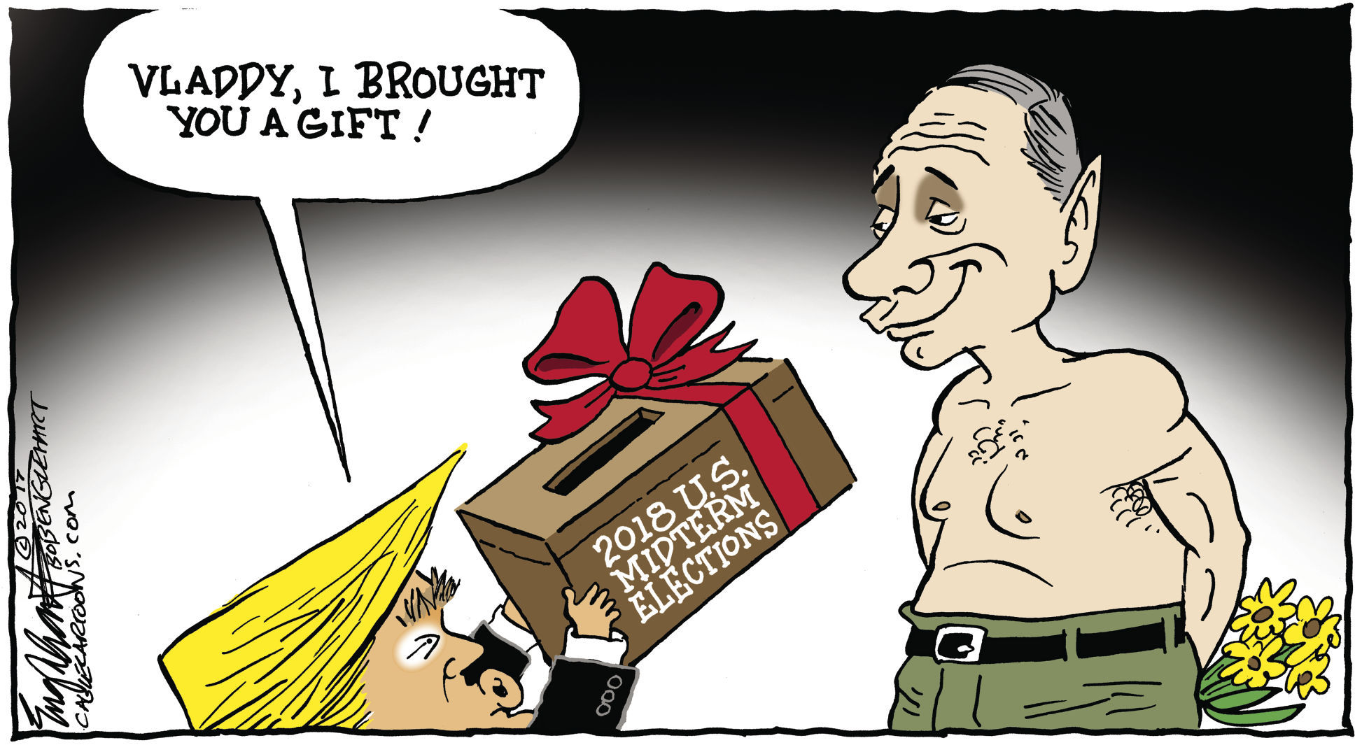 political cartoons